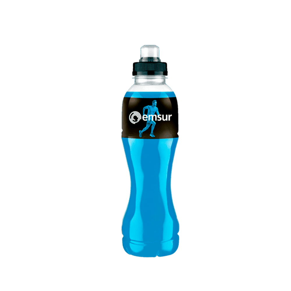 Wrap around para bebidas aplicado a botella deportiva