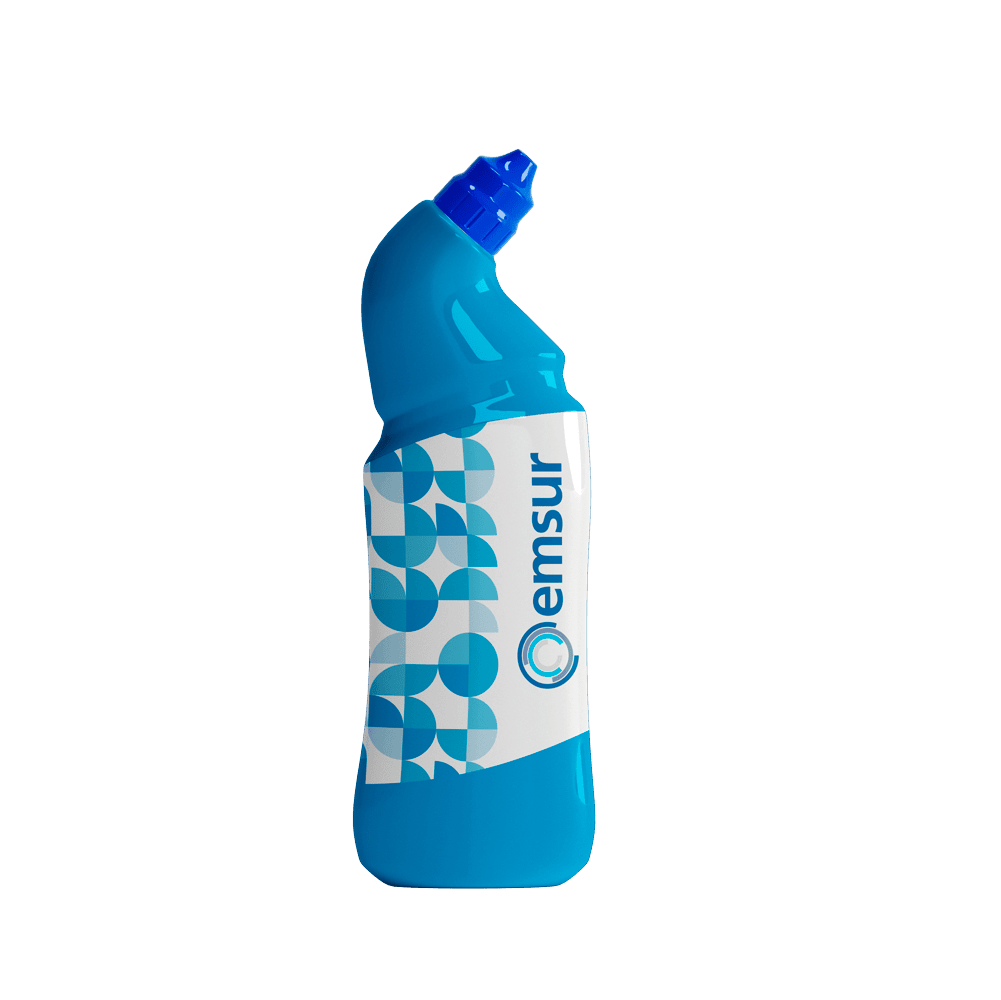 Mangas termoencogibles de packaging para productos de limpieza en botella de limpiador