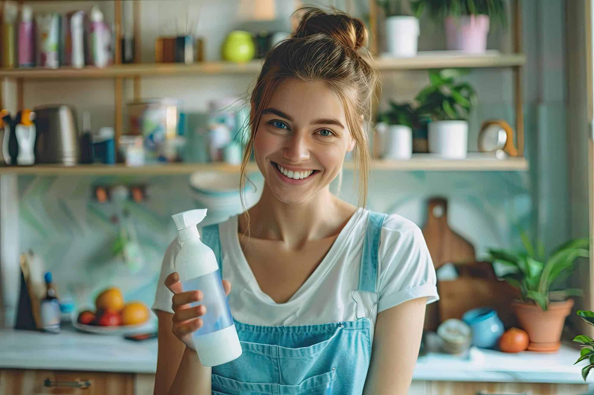 Imagen categoría de packaging flexible para envases de productos de limpieza y envases de detergentes.
